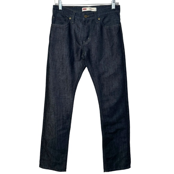 Levi’s 511 Slim Straight Biys denim jeans dark wash 16 Reg waist 28 - Picture 1 of 12